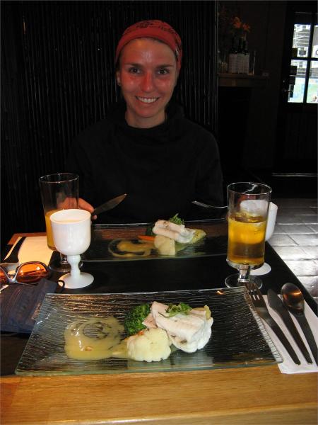 Islandská kuchyně je výtečná - rybička Halibut